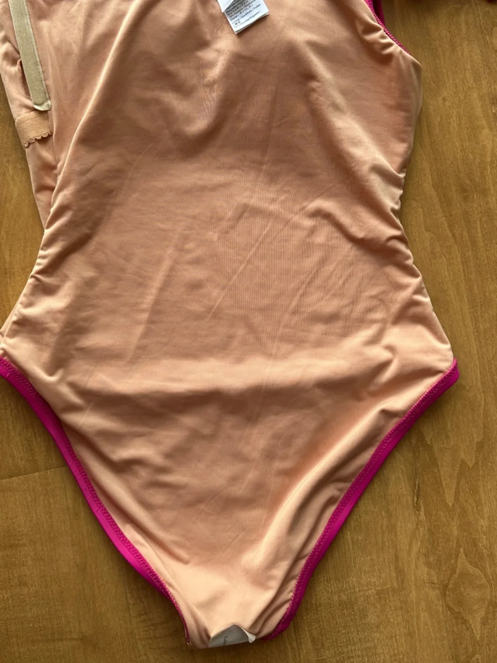 J. Crew One-Shoulder Bow Tie One-Piece Swimsuit, Fuchsia, Size 8, NWT